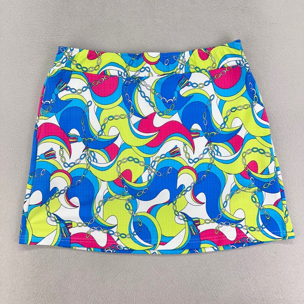 Emerald 18 Skirt Skort Womens‎ XL Pink Tennis Pickleball Athletic Stretch Shorts